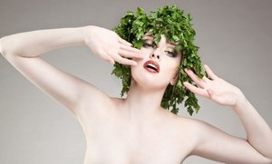 Отбеливающие загар маски из петрушки